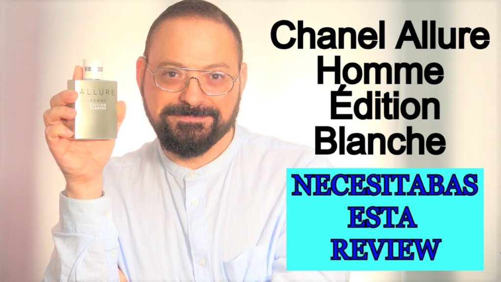 Descubre la seductora fragancia de Chanel Allure Homme Edition Blanche