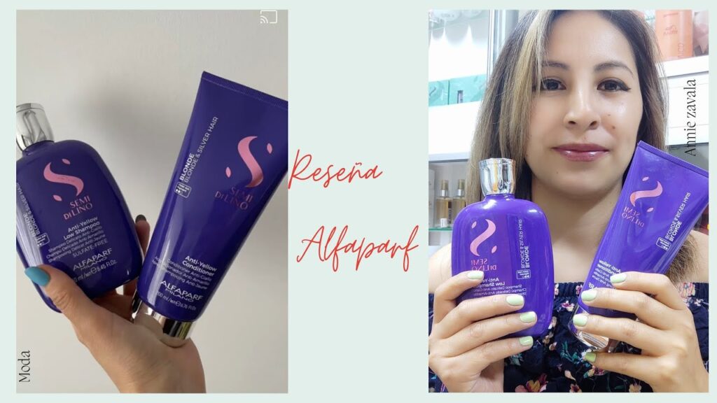 Descubre el efecto milagroso del champú azul de Alfaparf Milano en tu cabello