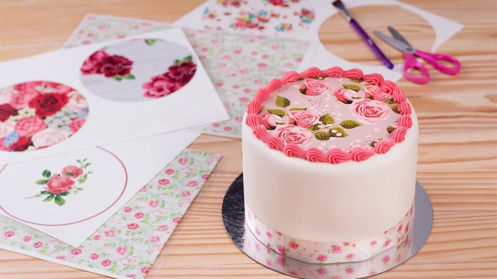 Decora tus tartas con obleas de fotos personalizadas