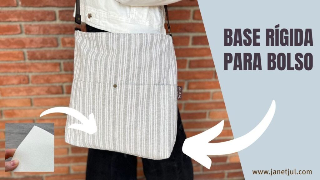 Descubre cómo crear una base rígida de forma sencilla para tus bolsos