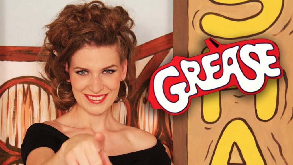 ¡Descubre el adorable disfraz de Olivia Newton John en Grease para niñas!