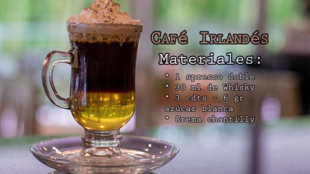 Descubre el fascinante arte de preparar el café irlandés en 4 pasos