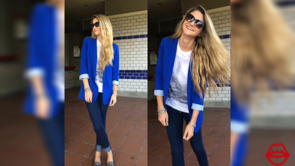 Descubre cómo combinar un traje azul claro para mujer y lucir impecable
