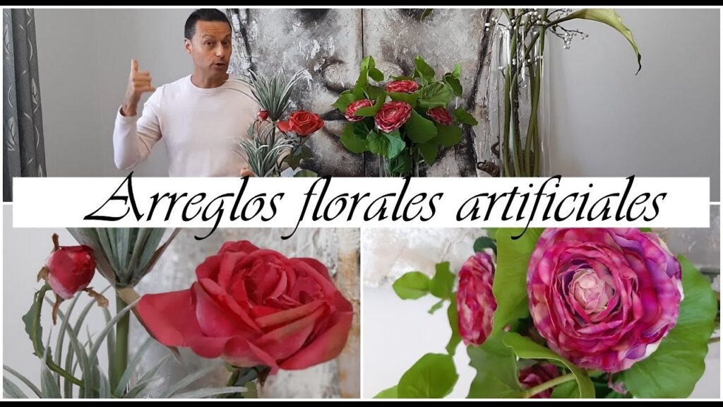 Arte Floral: Cómo Decorar Jarrones de Cristal con Flores Artificiales