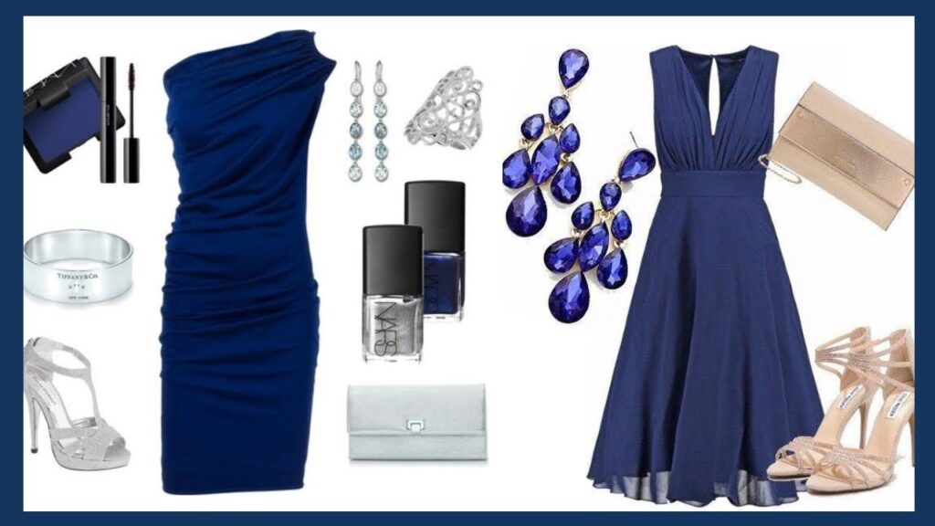 ¡Combina a la perfección tu vestido azul marino con estos zapatos!